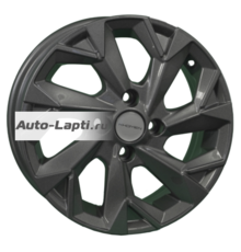 Khomen Wheels 5,5x14/4x100 ET43 D60,1 KHW1402 (Toyota Corolla) Gray